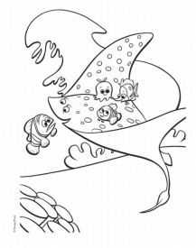 Finding Nemo Coloring Sheets on Finding Nemo Coloring Pages 01 Med